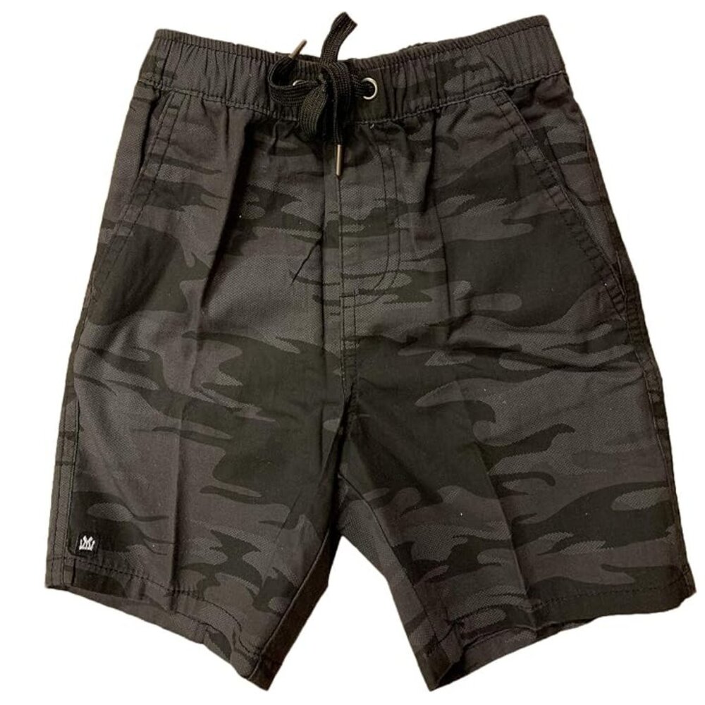 Micros Boys Drawstring 100% Cotton Shorts 5/6 NWT